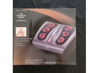 The Sharper Image - Shiatsu Foot Massager (unused)