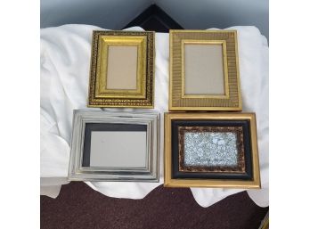 Lot Of 4 Frames - 3 Gold, One Silver