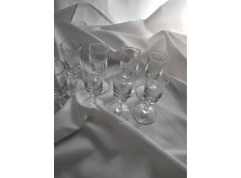 Aperitif Glassware  Set Of Eight (8)