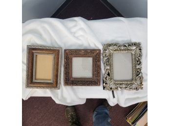 Lot Of 3 Decorative Frames