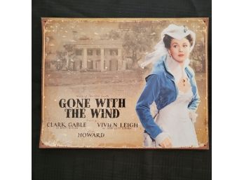 'Gone With The Wind' Replica Print On Metal