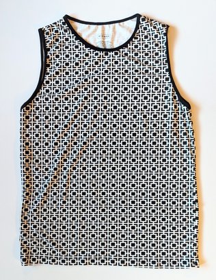 Women's Sleeveless Top Kickee Brand Size Large - Bamboo Material Content!