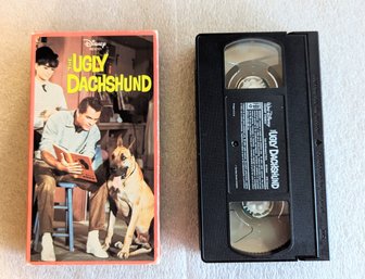 The Ugly Dachshund VHS With Slip Sleeve Cover