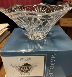 Waterford Marquis ' Honour' Crystal Bowl