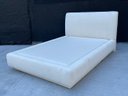 Upholstered Platform Bed, Queen Size, Circa 1970's