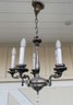 Silver-plated Chandelier With Five Arms By Remains Lighting