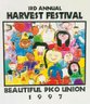 1995-1999 Pico-Union Harvest Festival Poster