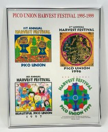 1995-1999 Pico-Union Harvest Festival Poster