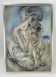 Dietrich Grunewald, (US 1916-2003) Mother & Child Painting