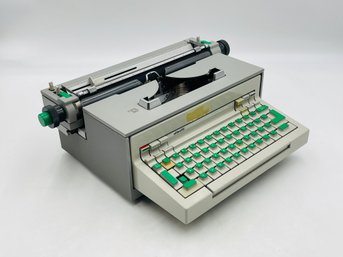 Vintage Typewriter By Ettore Sottsass For Olivetti, Model Praxis 48