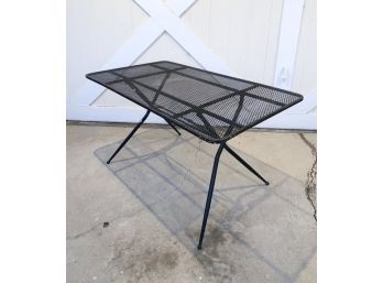 Vintage Folding Patio Table By Salterini For Rid-Jid
