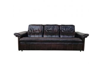 3-Seat Leather Sofa By De Sede, Switzerland