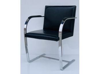 Flat Bar Brno Chair By Mies Van Der Rohe For Gordon International