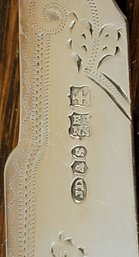 Stewart Dawson Mother Of Pearl Christening Set Circa 1900 Silverplate Nickel Hallmarked