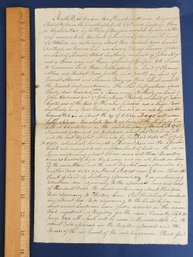 1760 John Adams As A Witness To His Mentor's Property Benjamin Pratt Upon His Leaving For New York