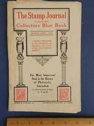 World War 1 Period A Stamp Collector's 'the Stamp Journal- March- April 1915
