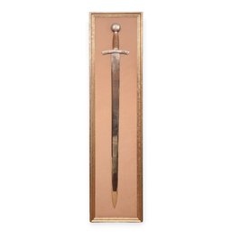 Vintage Spanish Toledo Sword - Spain - Framed