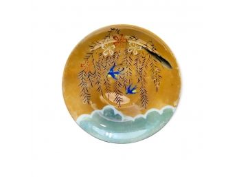 Small Hand-Painted Plate - Made In Japan