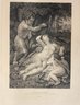 Four Antique Nude Subject Lithographs Pompeian Bath Judgement Of Paris Gebbie & Co 1886