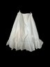 2 Vintage White Gown Length Petticoats