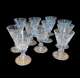 10 Waterford Crystal Sherry Glasses
