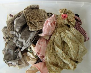 Lot Of Antique Doll Clothes