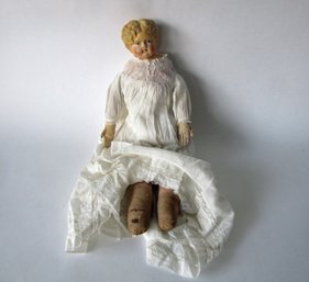 Antique Composition Head Doll