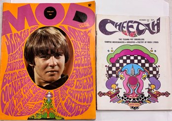 1967 Cheetah Magazine And Mod Teen 1968 Issue
