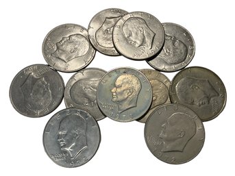 (11) Ike Dollars Years 1971-1974