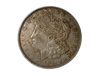 90 Percent Silver 1921 Morgan Silver Dollar