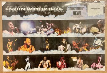 Earth Wind And Fire 1970s Original Poster