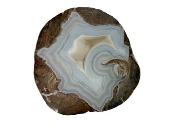 Large Chunk Of Polished Agate Geode