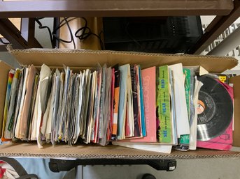 Hundreds Of 45 Rpm Records, Clean Condition, Various Genres