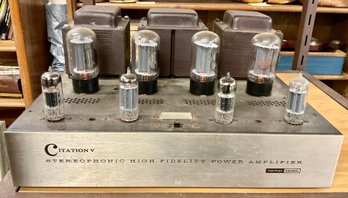 Citation V Stereophonic High Fidelity Power Amplifier Hartman Kardon