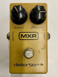 MXR Distortion Plus  1978 Block Logo Script Bottom Overdrive Sustain