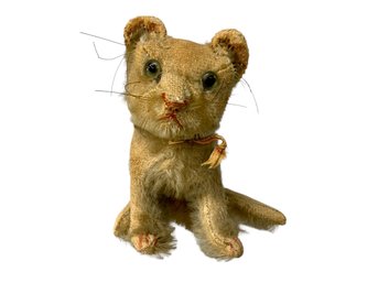 Antique Steiff Kitten Toy - No Ear Button