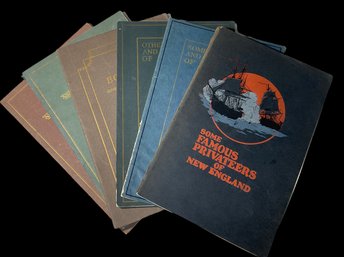 Sea Captains Etc, 6 Antique State Street Trust Booklets