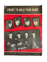 Original Beatles Sheet Music I Want To Hold Your Hand 1963 Duchess Music Corporation