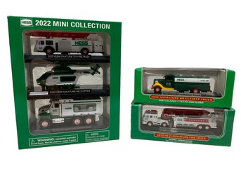 Hess 2000 Miniature First Truck 2010 Miniature Fire Truck 2022 Mini Collection Toy Cars