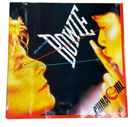 Rare 1983 David Bowie Poster Emi Records China Girl Lets Dance Album