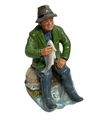 Royal Doulton Fisherman Figure A Good Catch 1965
