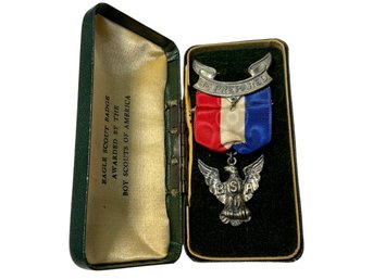 Vintage Eagle Scout Badge Medal