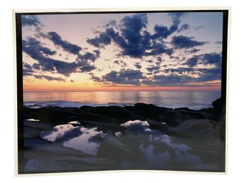 Large Fred Bodin Photograph Gloucester Sunset