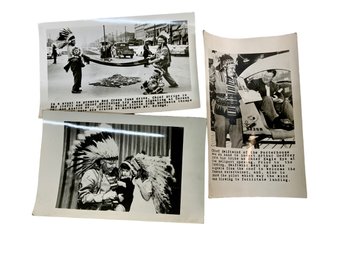 Vintage Native American Chief Postcards
