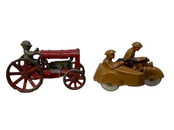 Manoil Barclay And Hubley Lot Cast Metal Toys