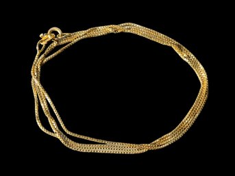 14K Gold Neck Chain Marked 585 Italy