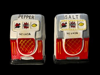 Las Vegas Slot Machine Salt And Pepper Shakers