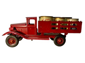 1930s Girard Stake Red Truck