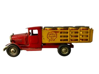 Metalcraft 1930s Shell Oil Delivery Truck