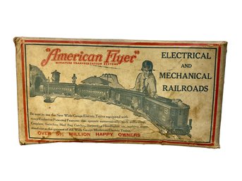 American Flyer Accessories No. 90 Passenger Station Original Box